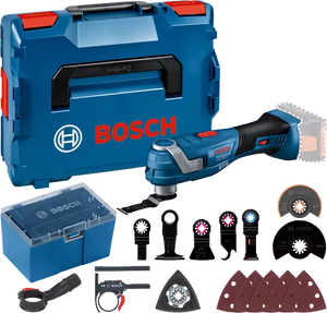 Bosch Professional GOP 18V-34 (L) Multi-Cutter solo mit Zubehör (06018G2002)
