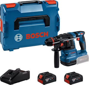 Bosch Professional GBH 18V-22 X (L) Akku-Bohrhammer ONECHUCK (2x4,0Ah) (0611924101)