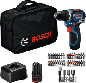 Bosch Professional GSR 12V-32 (C) Akku-Bohrschrauber (2x2,0Ah, 36AC) (06019N7004)