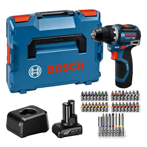 Bosch Professional GSR 12V-32 (L) Akku-Bohrschrauber (1x2,0Ah,1x4,0Ah,40AC) (06019N7005)