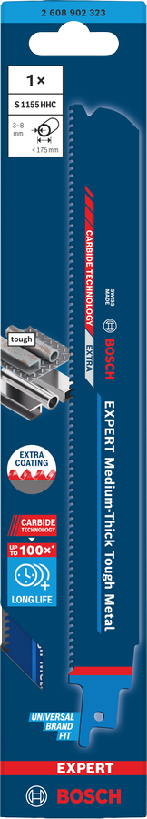 Bosch Professional EXP S1155HHC Carbide extra SSB,225mm,10S (2608902325)