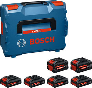 Bosch Professional 4xEXBA18V-40 + 2xEXBA18V-80 (L) (1600A0373G)