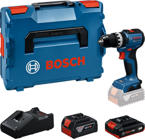 Bosch Professional GSB 18V-52 (L) Akku-Schlagbohrschrauber (1x2,0Ah + 1x4,0Ah) (06019S0122)