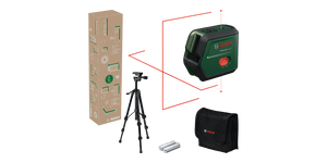 Bosch DIY UniversalLevel 2 Kreuzlinienlaser-Set (0603663FZ1)