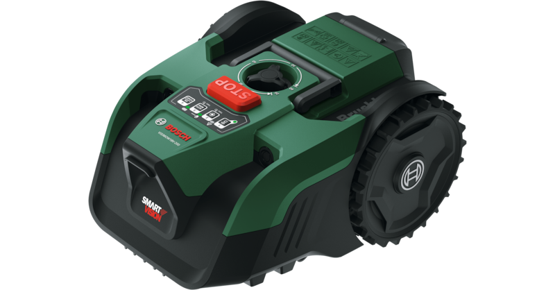 Bosch DIY VISIMOW18V-200 Mähroboter - Kompakte Bauweise mit SmartVision-Technologie